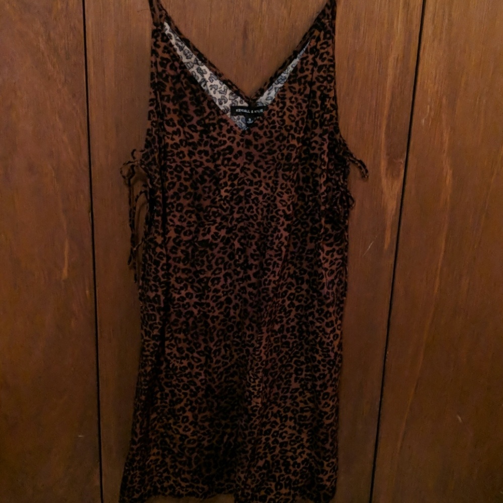 Leopard print dress